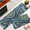 Non Slip 2Pcs Floor Mat Style 13