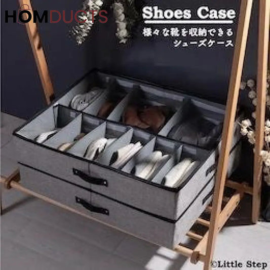 Non Wooven Under Bed Shoes Organizer