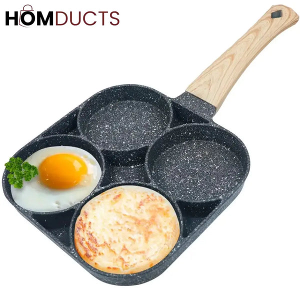 Nonstick Four Portion Frying Pan