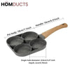 Nonstick Four Portion Frying Pan