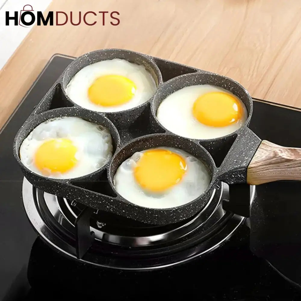 Nonstick Four Portion Frying Pan