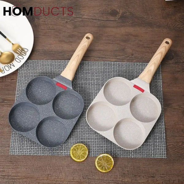 Nonstick Four Portion Frying Pan