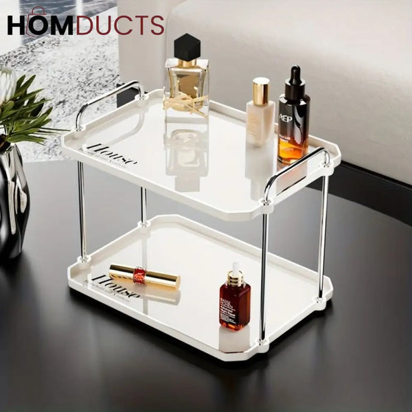 Nordic 2 Layer Cosmetic Organizer J & C