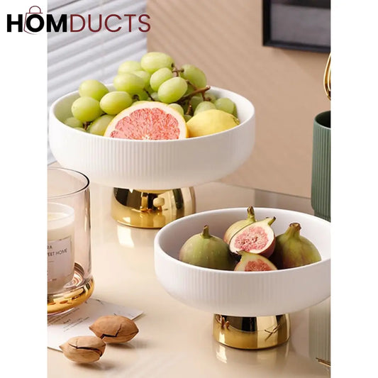 Nordic Ceramic Fruit Platter