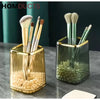 Nordic Elegance Makeup Brush Holder | Stylish Desk Organizer