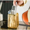 Nordic Elegance Makeup Brush Holder | Stylish Desk Organizer