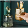 Nordic Elegance Makeup Brush Holder | Stylish Desk Organizer