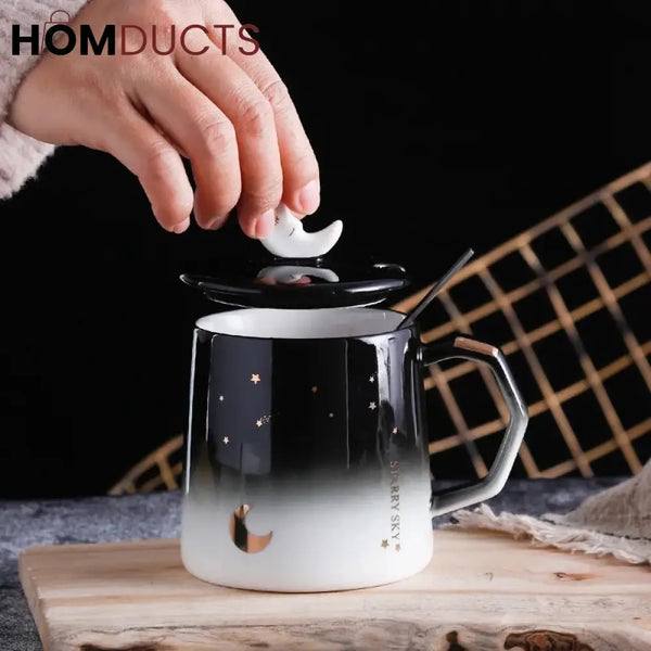 Nordic Starry Sky Ceramic Mug