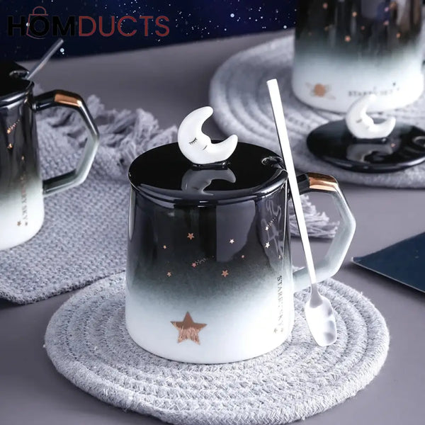 Nordic Starry Sky Ceramic Mug