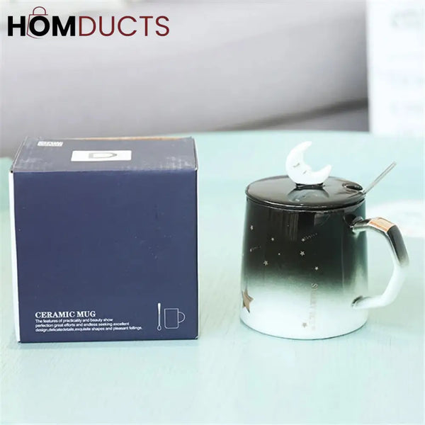 Nordic Starry Sky Ceramic Mug