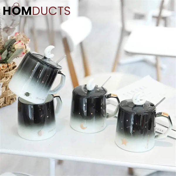 Nordic Starry Sky Ceramic Mug
