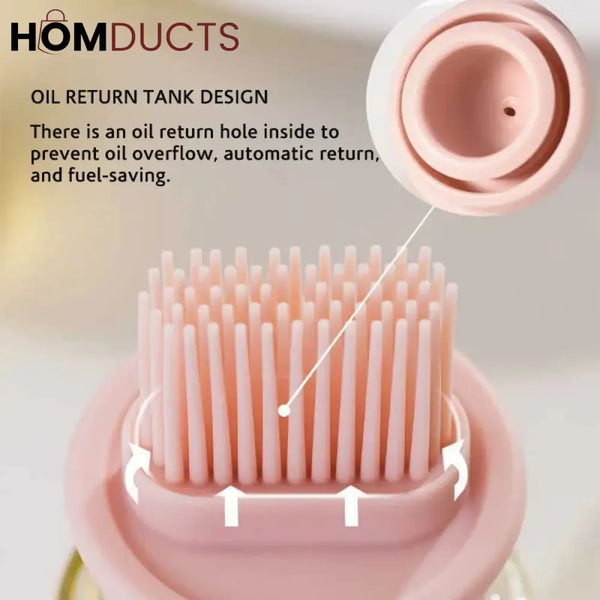 Oil Glass Brush Bottle