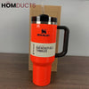 Orange Stanley Quencher H2.0 Tumbler 40oz - Insulated Hydration Mug