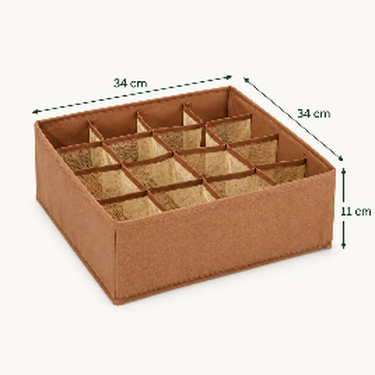 Compartment organizer dimensions