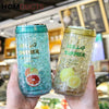 Kawaii Outdoor Water Bottle - Can-Shaped with Leak-Proof Lid & BPA-Free