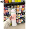 Owala 40 oz Stainless Steel Insulated Water Bottle with Built-In Straw – Leak-Proof & BPA-Free – Pastel Pink & White