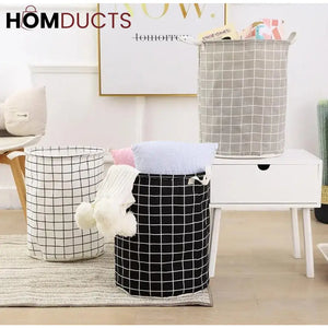 Oxford Foldable Laundry Basket