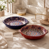 Premium 8-Inch Decorative Ceramic Deep Plate