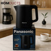 Panasonic Premium Electric Kettle MJ 622 – 2.0L Fast Boil Elegant Matte Black Design