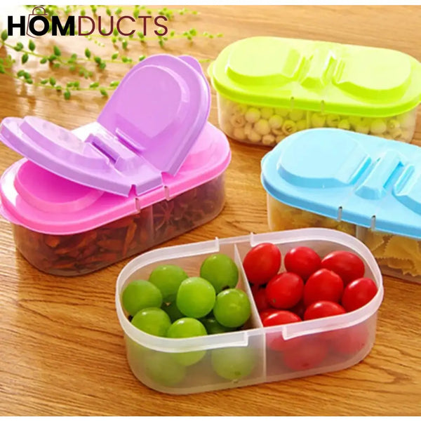 Partition Food Container (Pack Of 2)