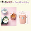 Pastel Baby Formula Dispenser with Scoop – Airtight & Portable Milk Powder Container