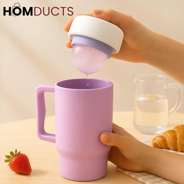 Pastel Ice Ball Mold – Reusable Round Ice Mak