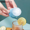 Pastel Ice Ball Mold – Reusable Round Ice Mak