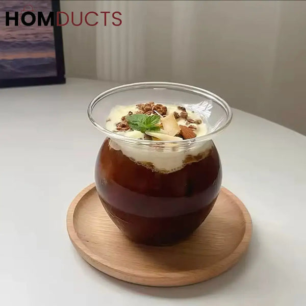 Personalized Glass Bubble Tea Cup - Heat Resistant Perfect for Parties & Everyday Use