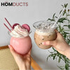 Personalized Glass Bubble Tea Cup - Heat Resistant Perfect for Parties & Everyday Use