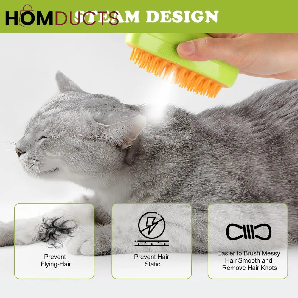 Pet Steam Brush