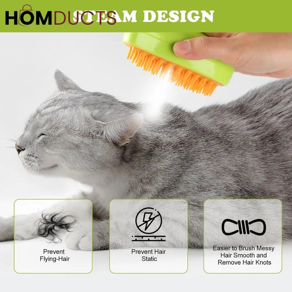 Pet Steam Brush