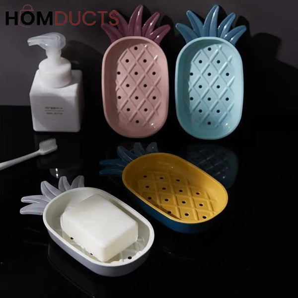 Pineapple Shape Soap Dish (Pair)