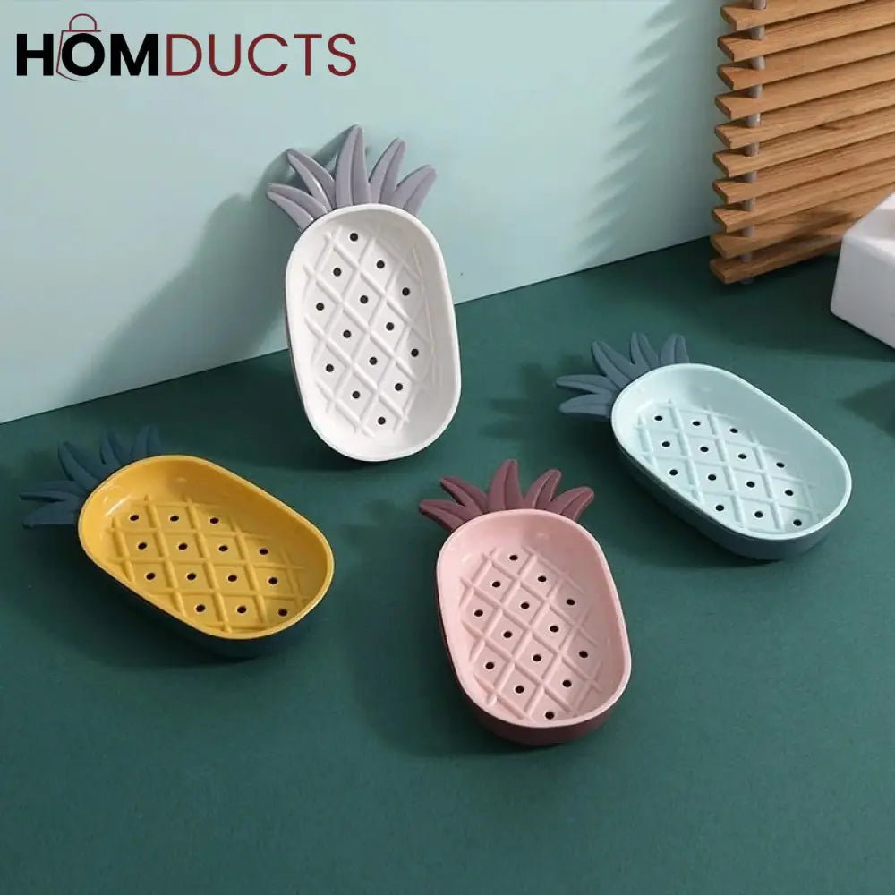 Pineapple Shape Soap Dish (Pair)