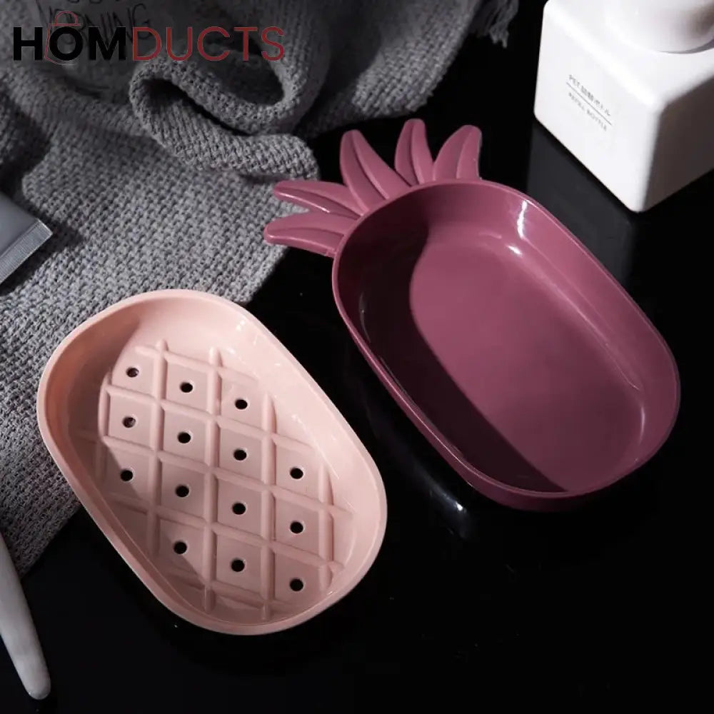 Pineapple Shape Soap Dish (Pair)