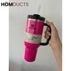 Pink Stanley Quencher H2.0 Tumbler 40oz - Insulated Hydration Mug’