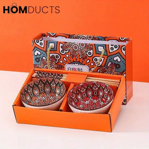 Porcelain Bowl Set (Box Packing)