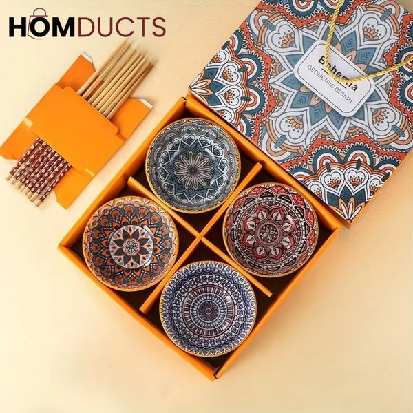 Porcelain Bowl Set (Box Packing)