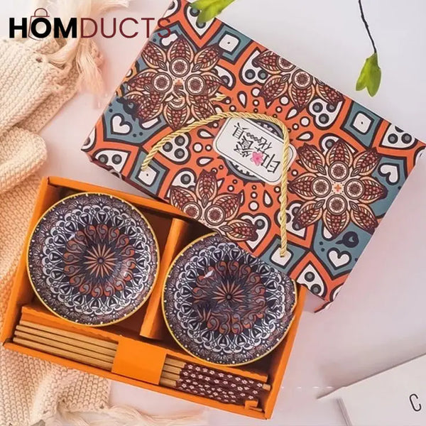 Porcelain Bowl Set (Box Packing) 2pcs