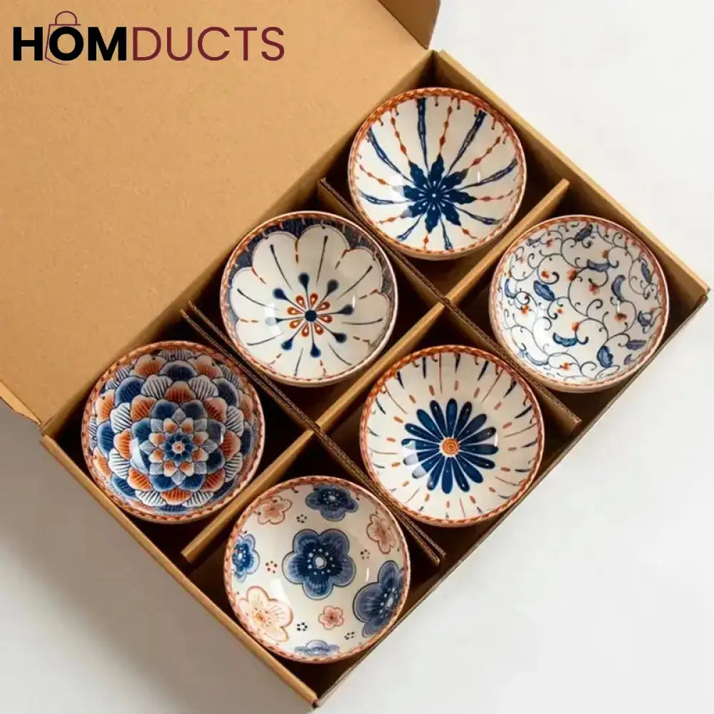 6pcs Porcelain Bowl Set (Box Packing)