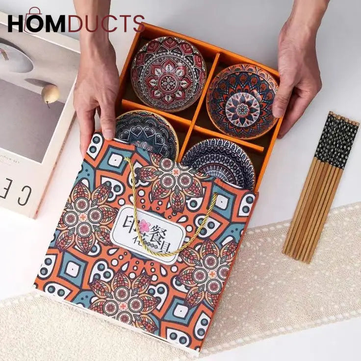 Porcelain Bowl Set (Box Packing)