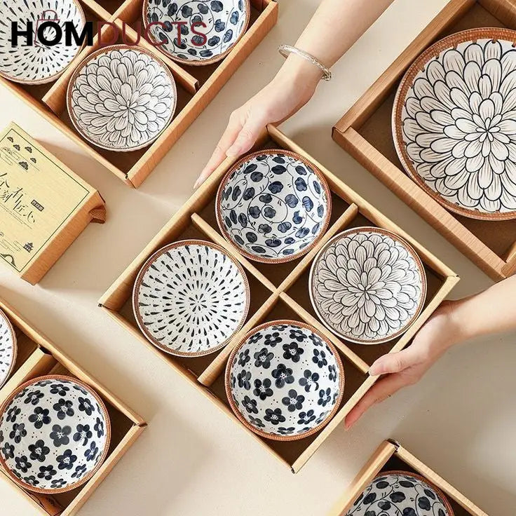 Porcelain Bowl Set (Box Packing)