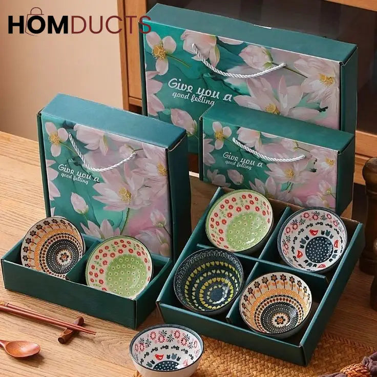 Porcelain Bowl Set (Box Packing)