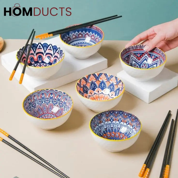 Porcelain Bowl Set (Box Packing)