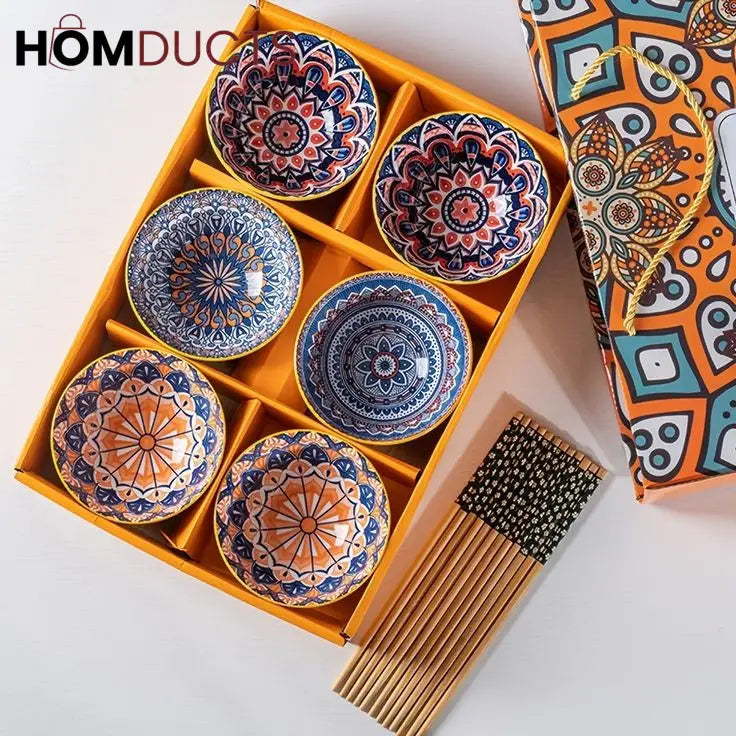 Porcelain Bowl Set (Box Packing)