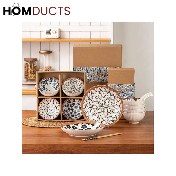 Porcelain Bowl Set (Box Packing)