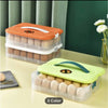Portable 24 Grid Egg Storage Box