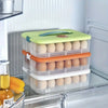 Portable 24 Grid Egg Storage Box