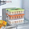 Portable 24 Grid Egg Storage Box