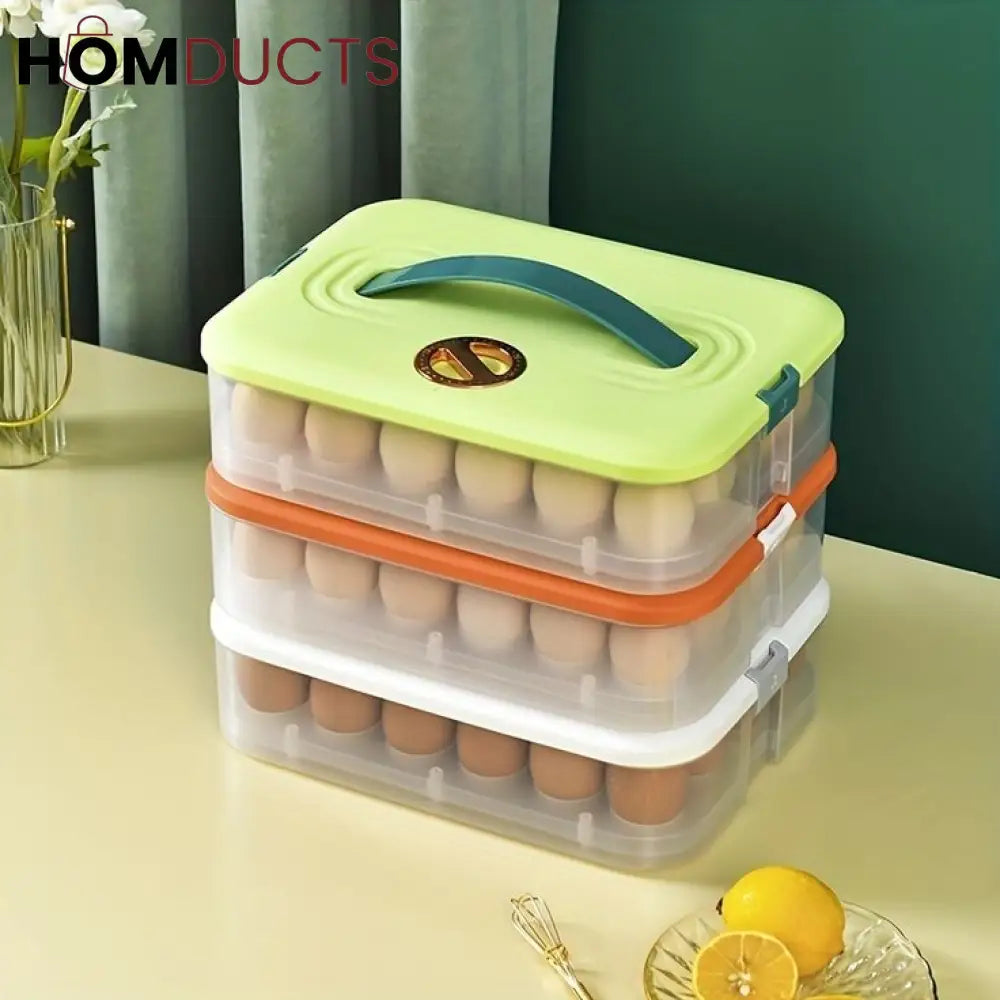 Portable 24 Grid Egg Storage Box – Homducts