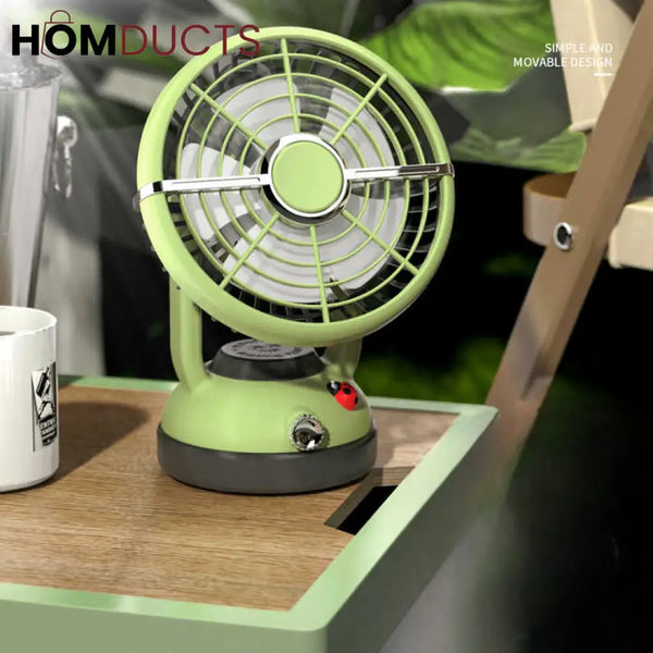 Portable Clip-On & Hanging Rechargeable Mini Fan - Versatile Personal Air Cooler